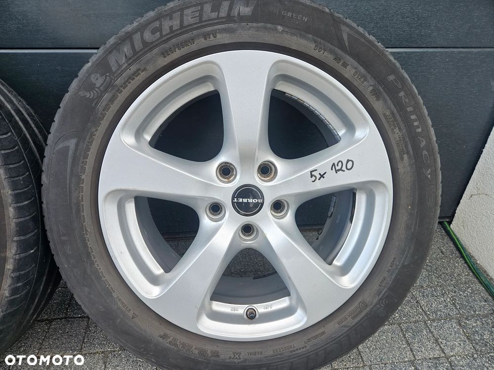 Felgi Aluminiowe 5x120 8Jx17 BMW E60 E61 Borbet - 6
