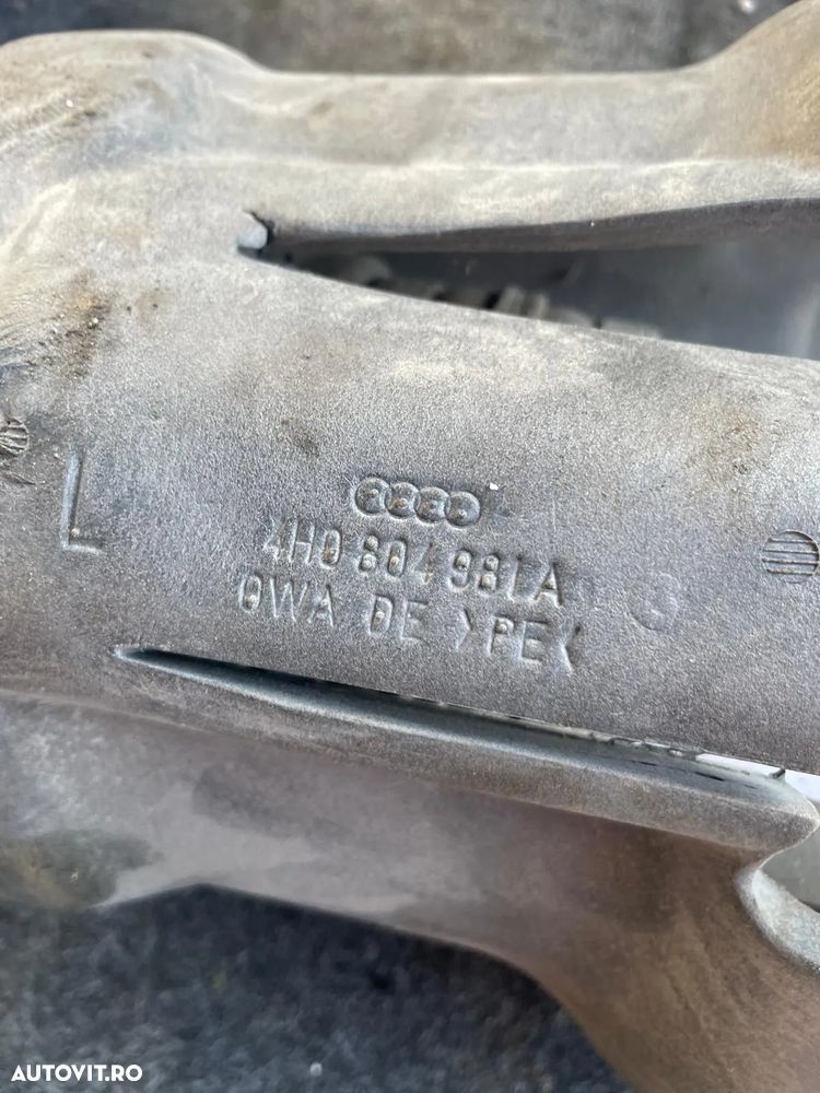 Perna aer punte spate stanga Audi A8 D4 4H 2010-2016 3.0 tdi diesel cod 4h0616001m - 2