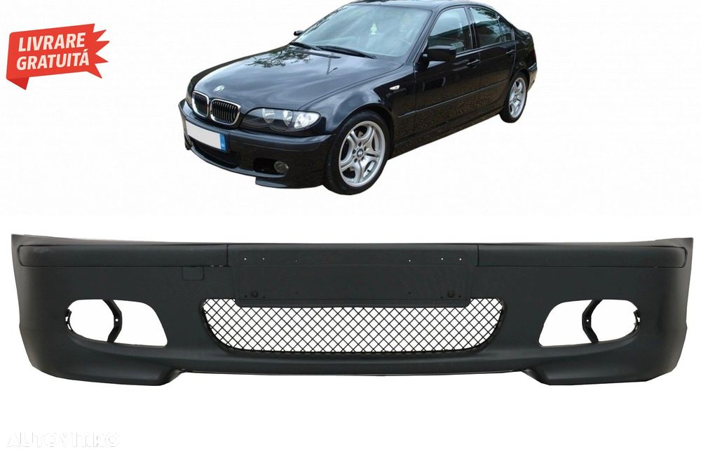 Bara Fata BMW Seria 3 E46 Sedan Touring (1998-2004) M-Technik M-Tech M-Sport Desig- livrare gratuita - 8