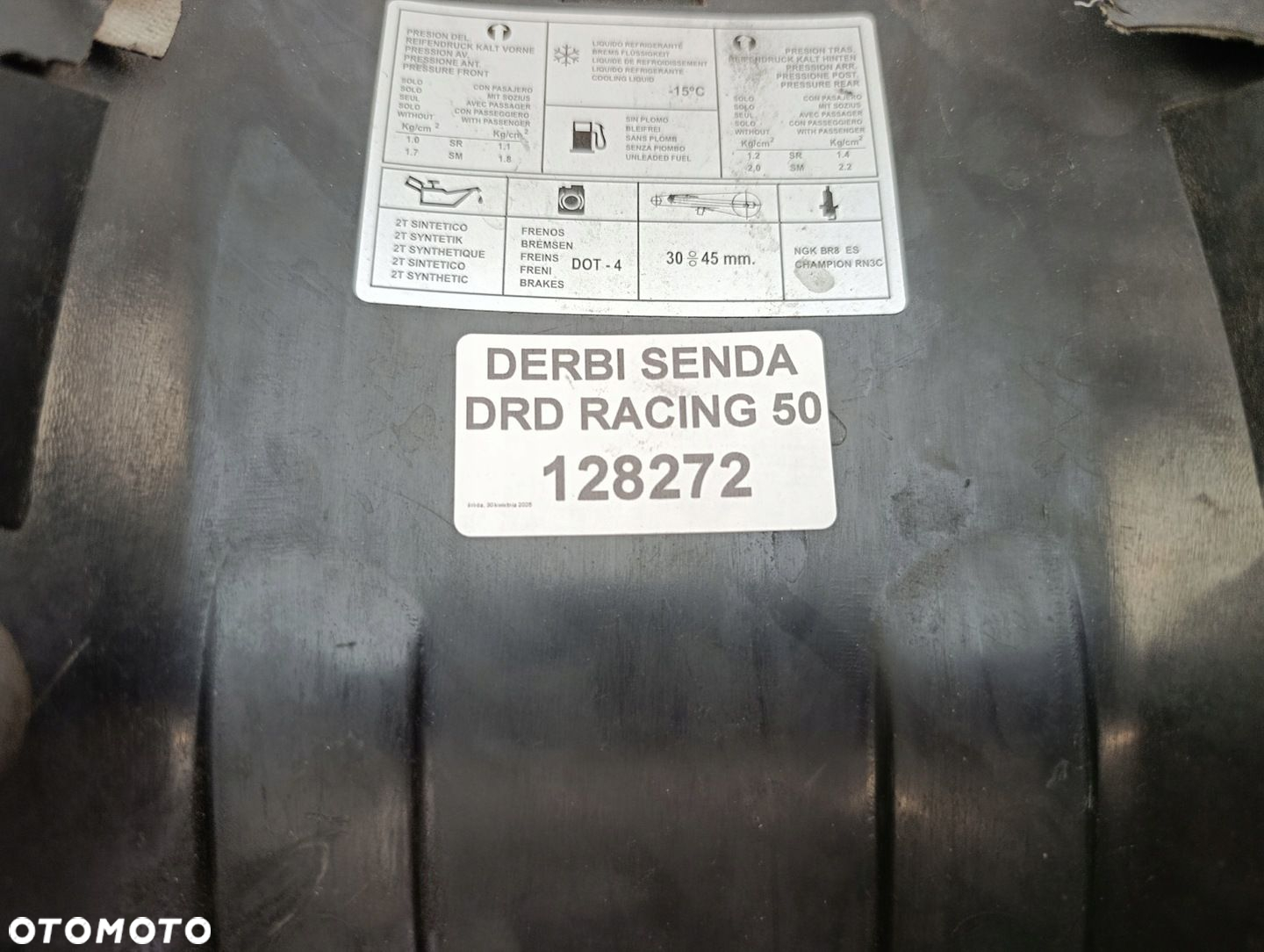 DERBI SENDA DRD RACING 50 SIEDZENIE KANAPA FOTEL - 7