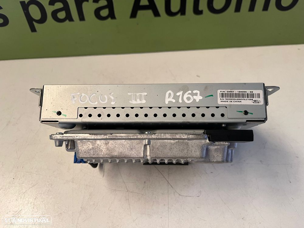 Ford Focus III - RADIO NAVEGAÇÃO DISPLAY CLIMATRONIC - R167 - 5