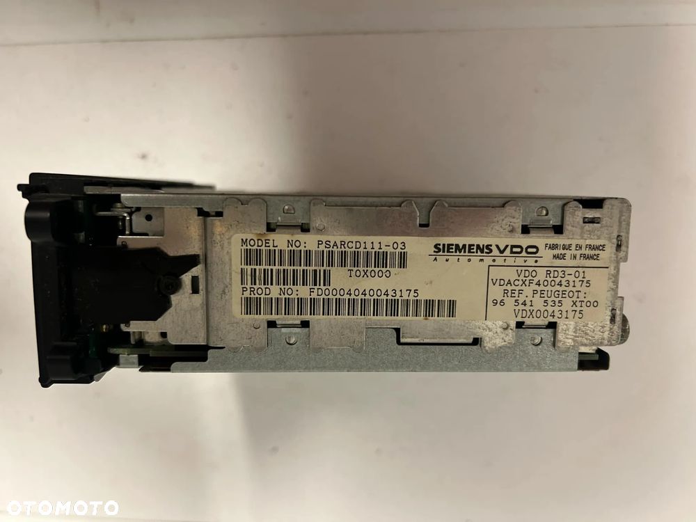 Radio radioodtwarzacz sony cdxs2000c - 2