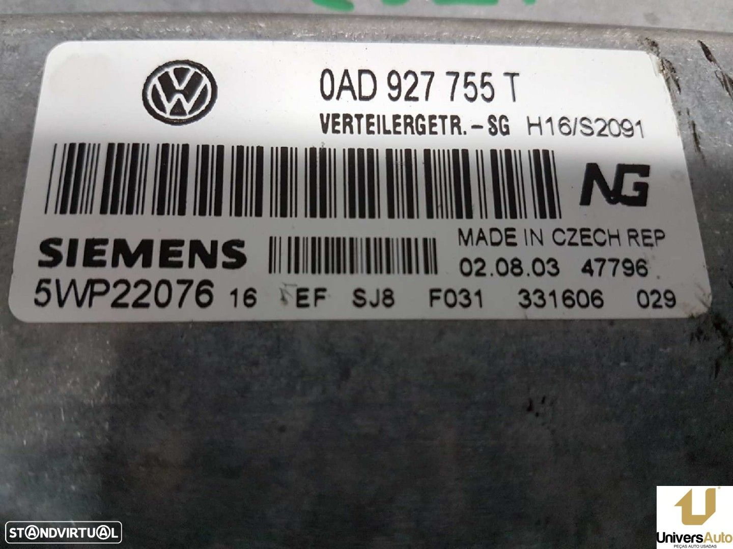 QUADRO ELÉTRICO VOLKSWAGEN TOUAREG (7LA) TDI R5 - 3