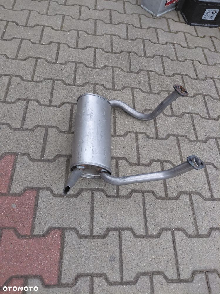 TŁUMIK końcowy Fiat 126 87- 650 R 87-96 - 1