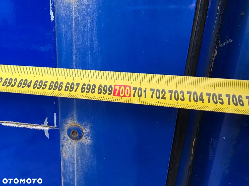 BURTY ALUMINIOWE NIEMIECKIE 7,04 x 0,90 m Z ZAWIASAMI - 4