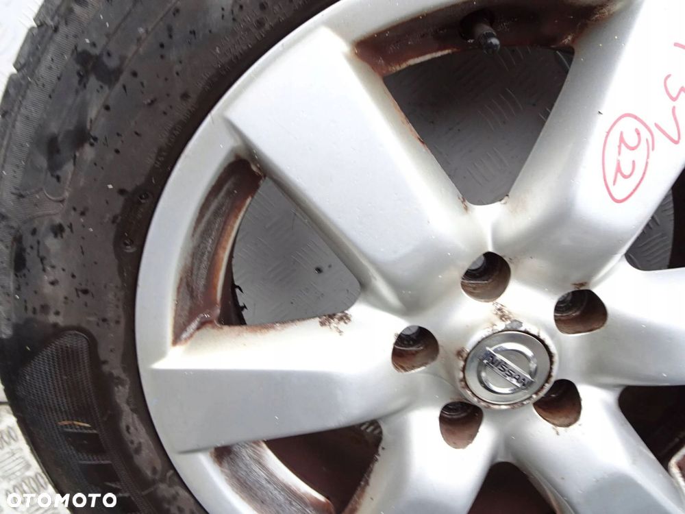 alufelgi z oponami kpl. nissan x-trail t31 17" 5x114.3 et 45 - 9
