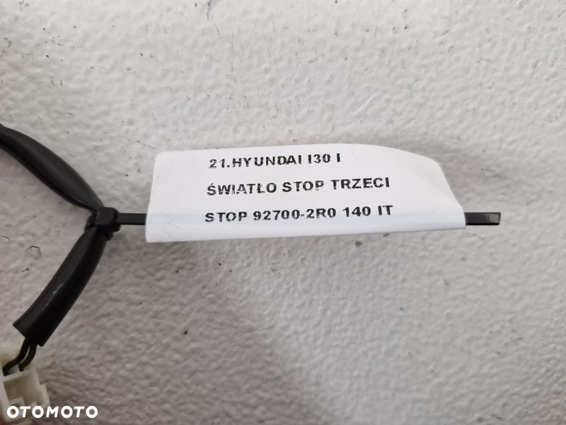 HYUNDAI I30 1 I LIFT HB TRZECIE 3 ŚWIATŁO STOPU LAMPA 92700-2R0 - 10