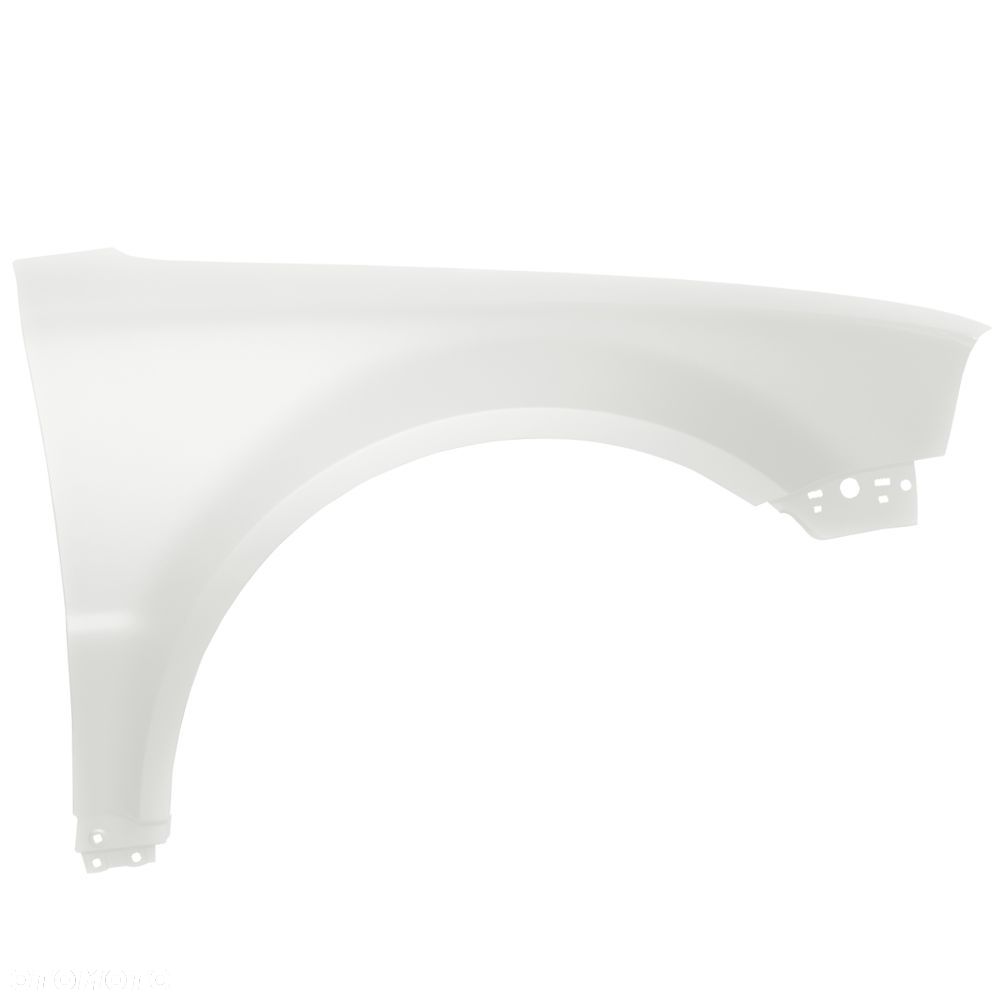 BLU Błotnik VOLKSWAGEN VW PASSAT B5 LIFT+ LB9A prawy biały 2000-2005 przód CandyWeiss - 2