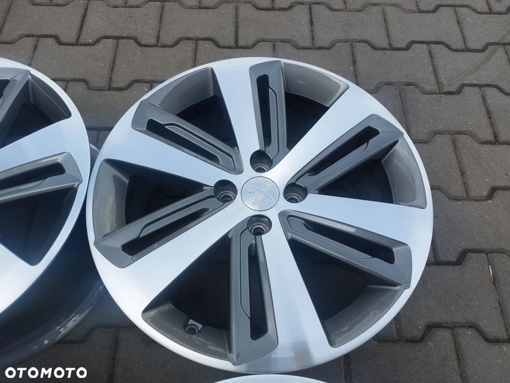 PEUGEOT 2008 3008 5008 FELGI ALUFELGI R18 7.5J ET29 4X108 OE PEUGEOT 9802462477 JAK NOWE! PROSTE! - 4