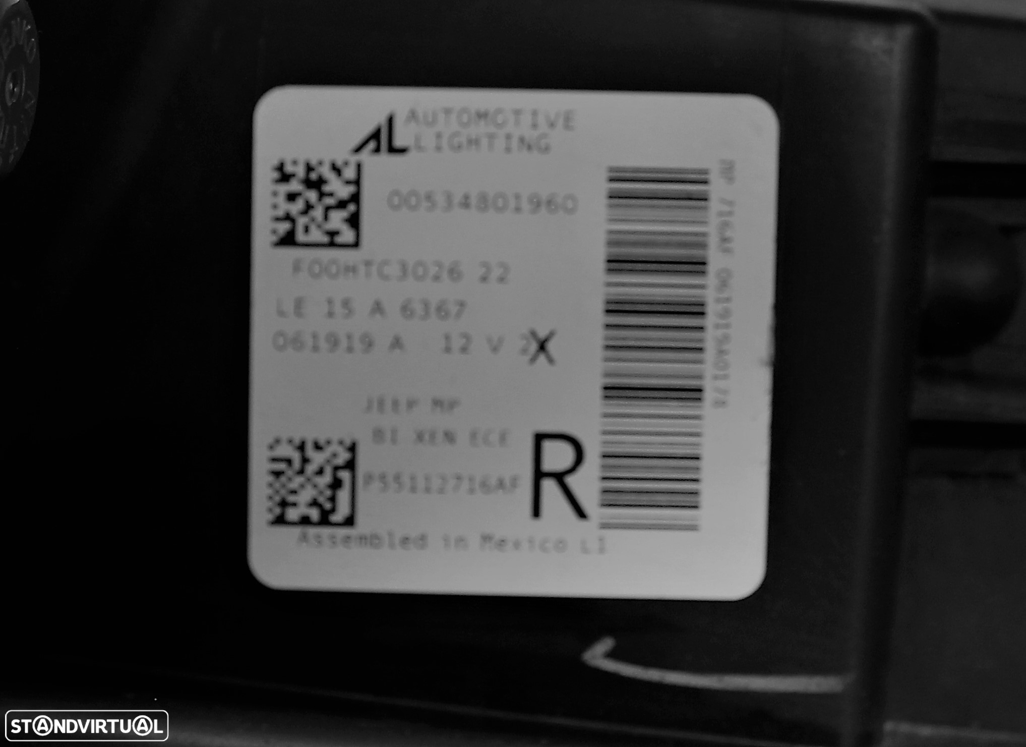 ÓPTICA DIREITA JEEP COMPASS - 6