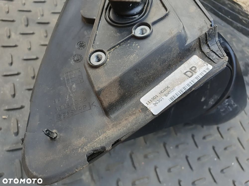 NISSAN ALMERA N16 LUSTERKO ZEWNĘTRZNE PRAWE ELEKTRYCZNE 3PIN E11015541 CZARNE - 4