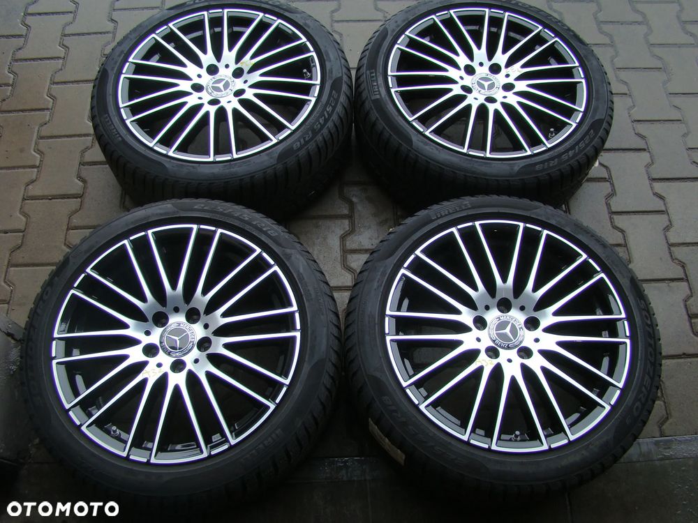 a32 5x112 Mercedes W206 W205 W177 CLA C118 W247 7,5jx18 et40 opony zima 225/45 - 1