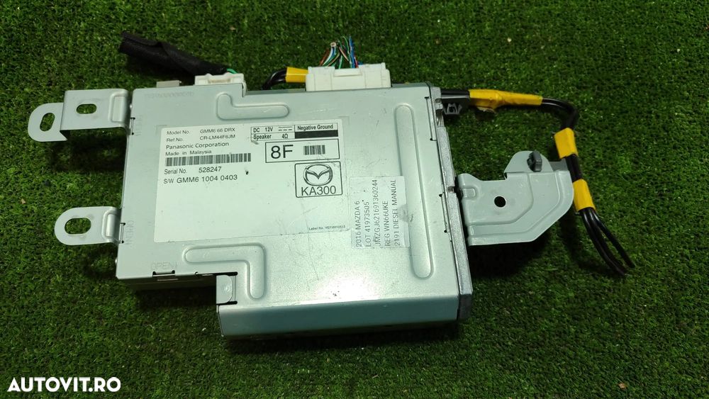 MODUL NAVIGATIE MAZDA 6 2.2 DIESEL 2016 COD OEM GMM666DRX / 528247 / GMM610040403 / SEDAN / 2012-2018 - 1