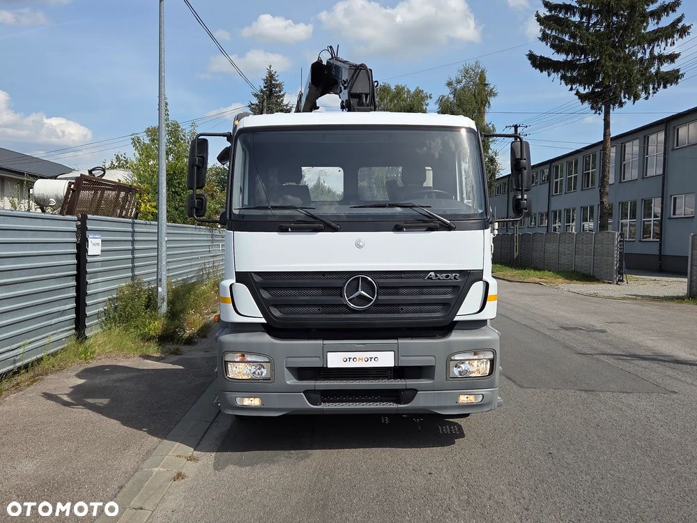 Mercedes-Benz AXOR 1824L // HDS HIAB 122 // DŹWIG ŻURAW KRAN CRANE // TYŁ PODUSZKI // MOŻLIWA PRZEBUDOWA NA LAWETA AUTOLAWETA - 10