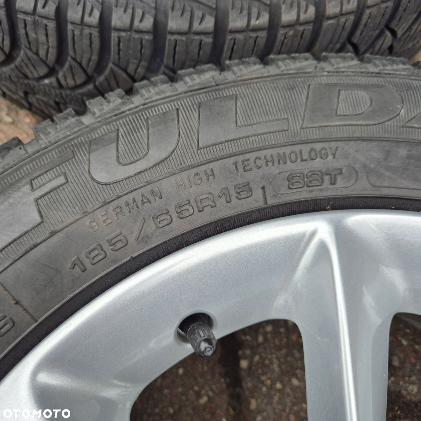 ZIMA KOŁA 185/65 R15 ORYGINAŁ OPEL CORSA D E ADAM GRANDE PUNTO EVO 4x100 - 8