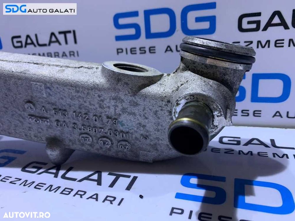 Conducta Racitor EGR Mercedes Benz W211 E Class E320 3.2 CDI 2002 - 2009 Cod A6131420179 - 2