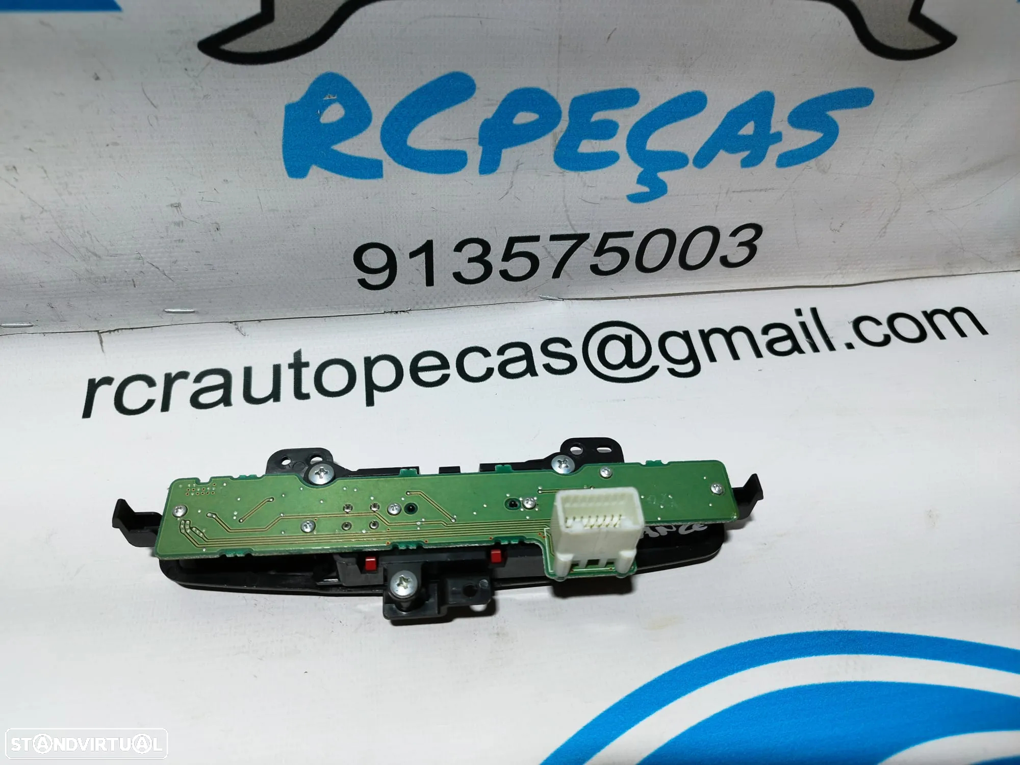 BOTÃO 4 PISCAS AIRBAG PASSAGEIRO ON/OFF COMUTADOR SWITCH - 4
