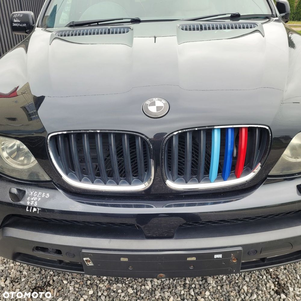 MASKA POKRYWA SILNIKA BMW X5 E53 475 BLACKSAPPHIRE ORG LAKIER LIFT C107 - 8