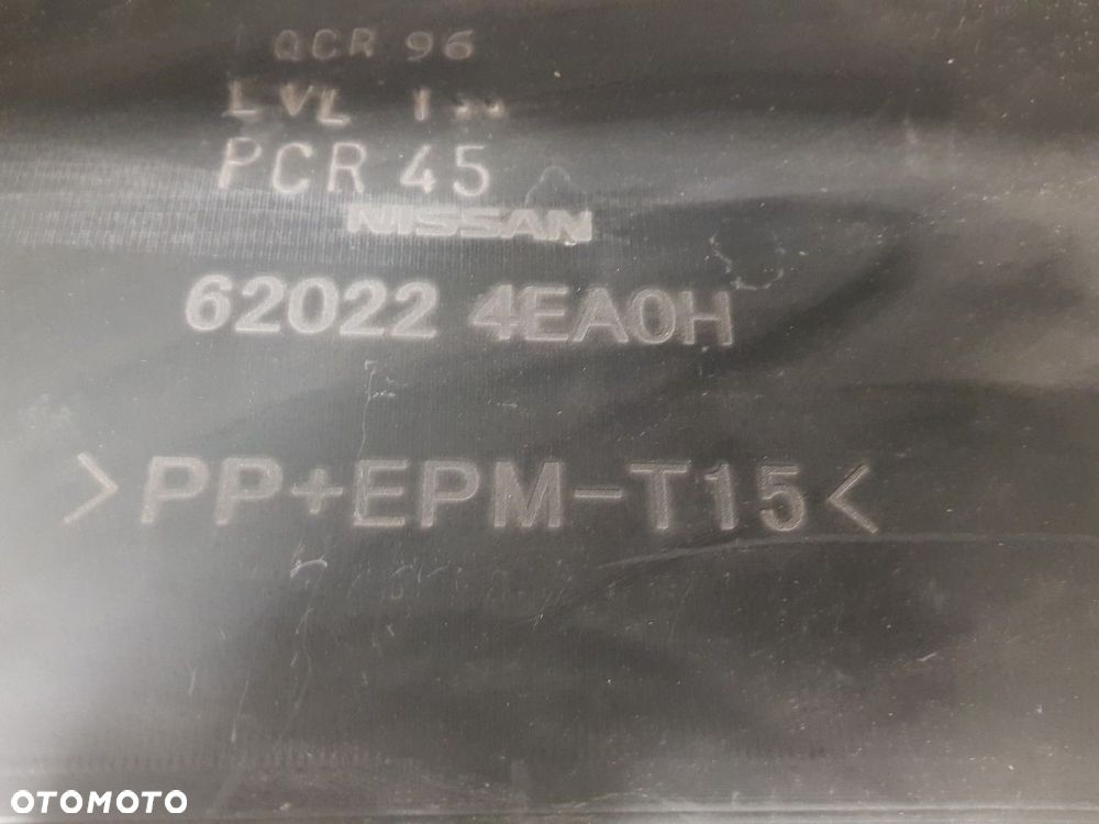 ORYGINALNY FABRYCZNIE NOWY ZDERZAK PRZEDNI PRZÓD NISSAN QASHQAI II 2 J11 2xPDC 14-17 620224EA0H - 9
