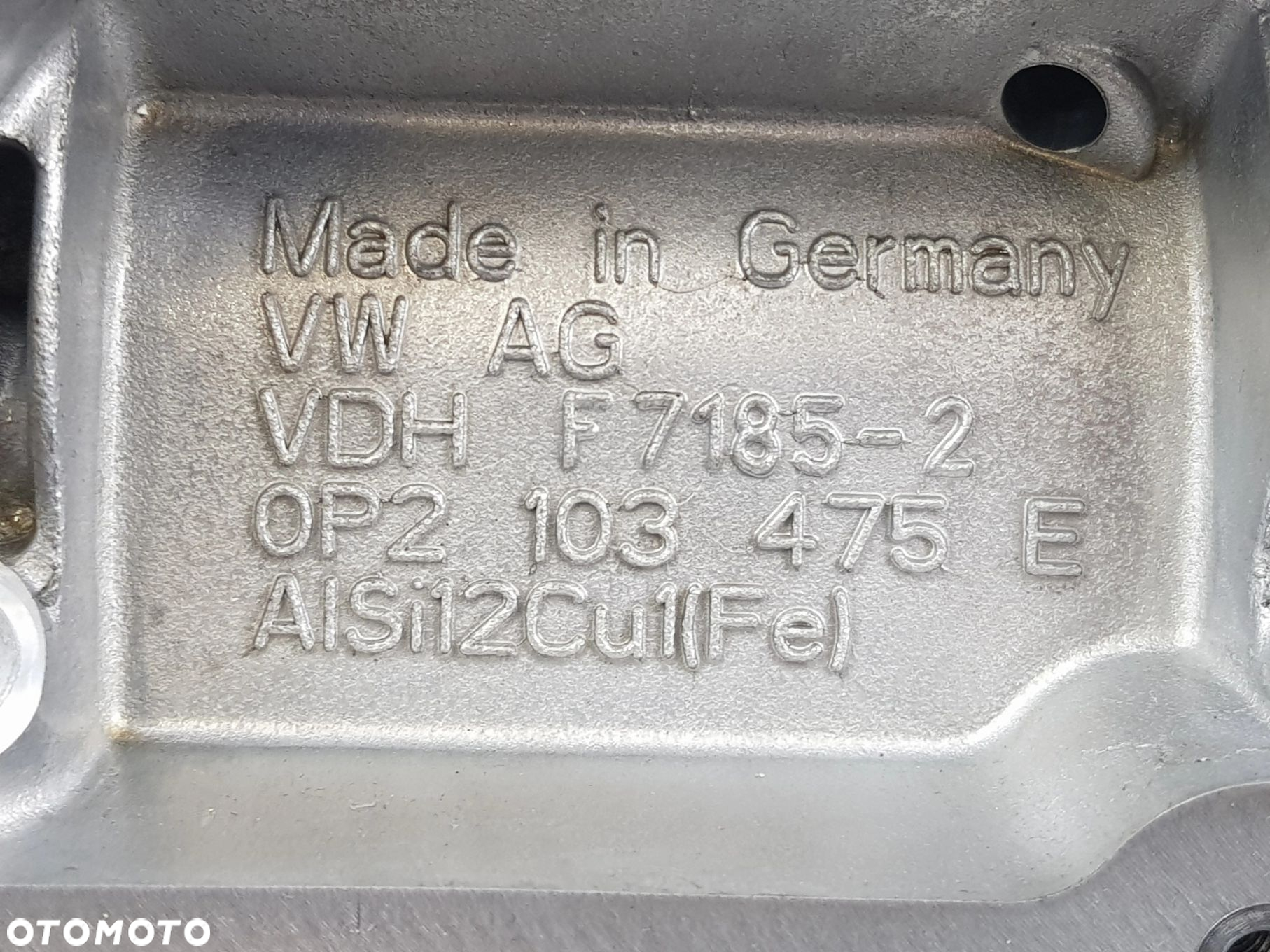 Głowica silnika 4.0 TFSI CVD 5-8 Porsche Panamera Audi A8 RS6 RS7 0P2103403 - 11