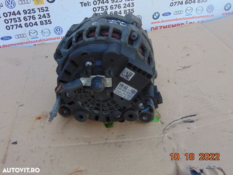 Alternator VW Polo 6R 1.4tdi CUS Skoda fabia 3 Audi a1 seat ibiza tole - 4