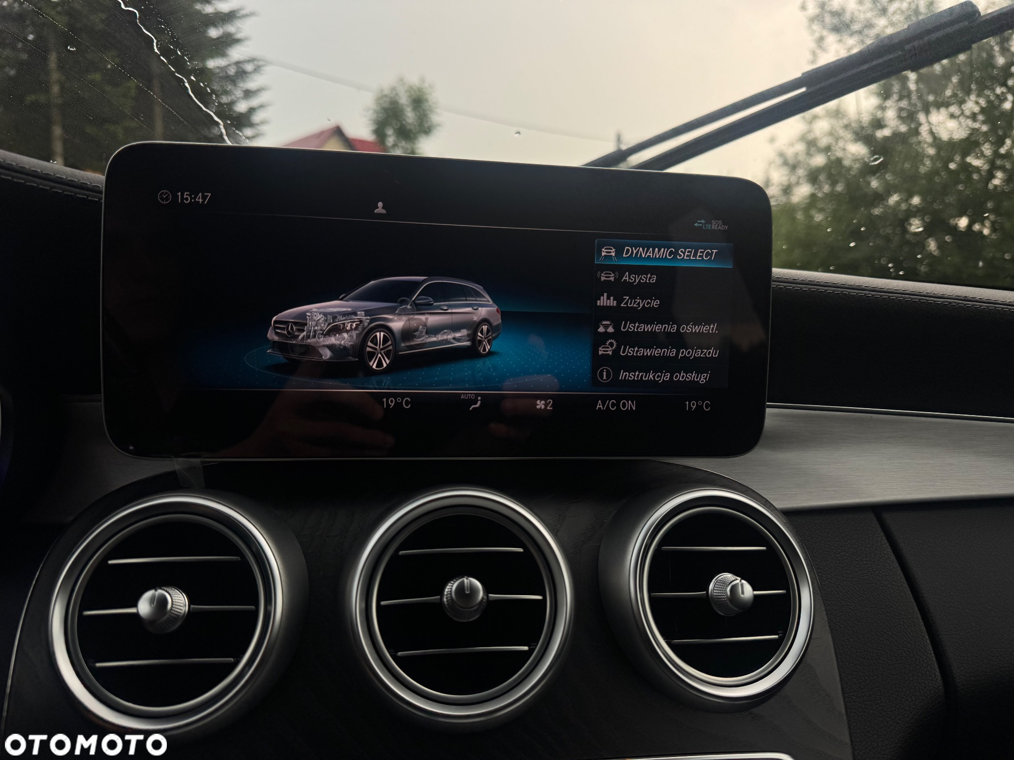 Mercedes-Benz Klasa C 220 d 4Matic T 9G-TRONIC Edition AMG Line - 34