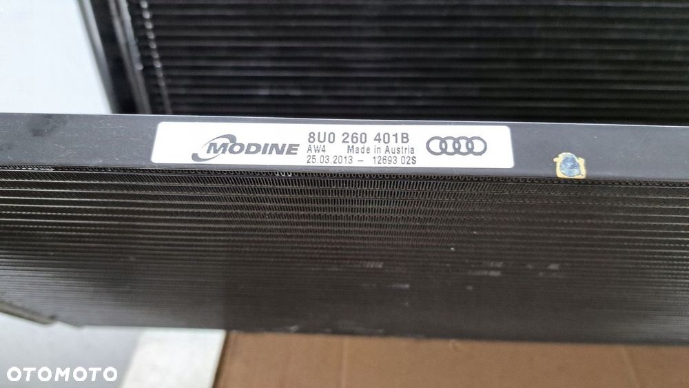 CHŁODNICA KLIMATYZACJI AUDI Q3 8U 2014-2018 NOWA OE ORYGINAŁ 2.0 TDI - 3