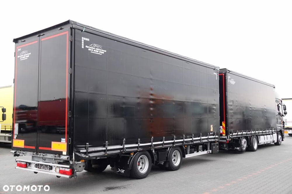 DAF XF 480 / ZESTAW TANDEM 120 M3 / PRZEJAZDOWY / KLIMA POSTOJOWA / 7,7 M + 7,7 M / 2022 ROK / - 6