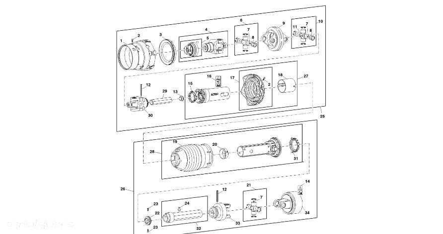 John Deere 960 - Przegub uniwersalny DC209142 (Układ napędowy) - 1