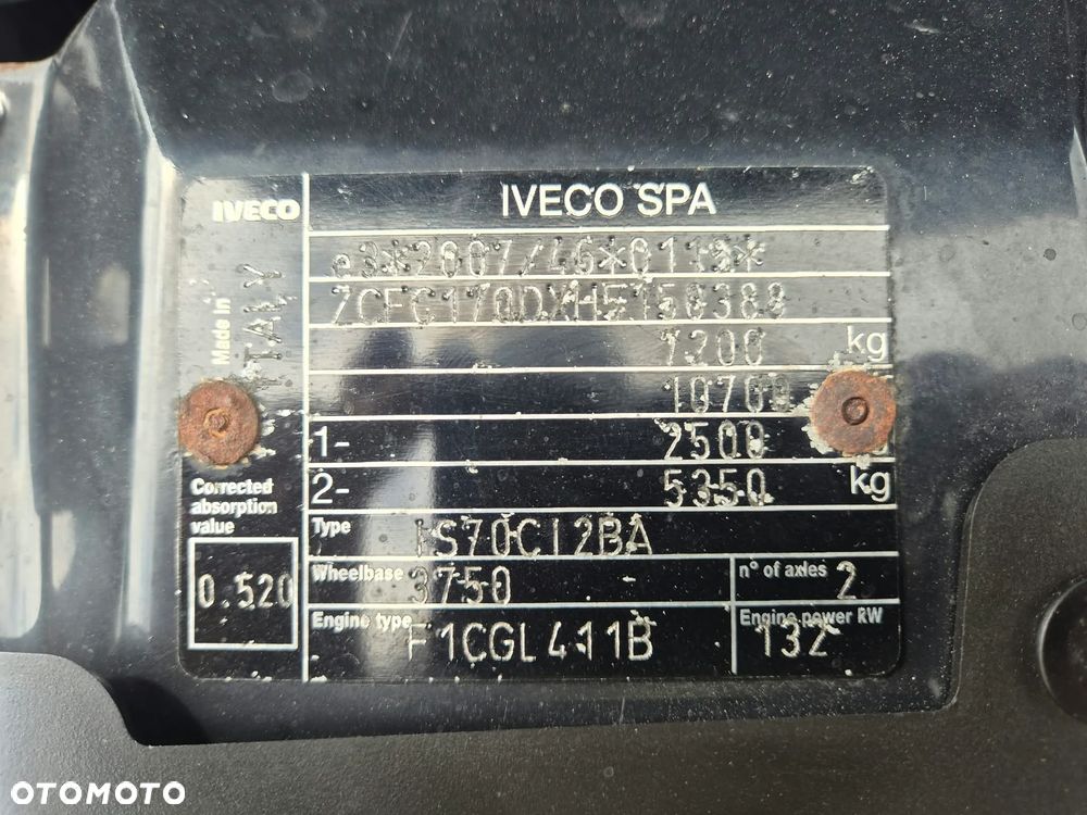 Iveco Daily❗72C18 Plandeka Firanka 8EP❗Winda 1000KG❗Firanka - 22
