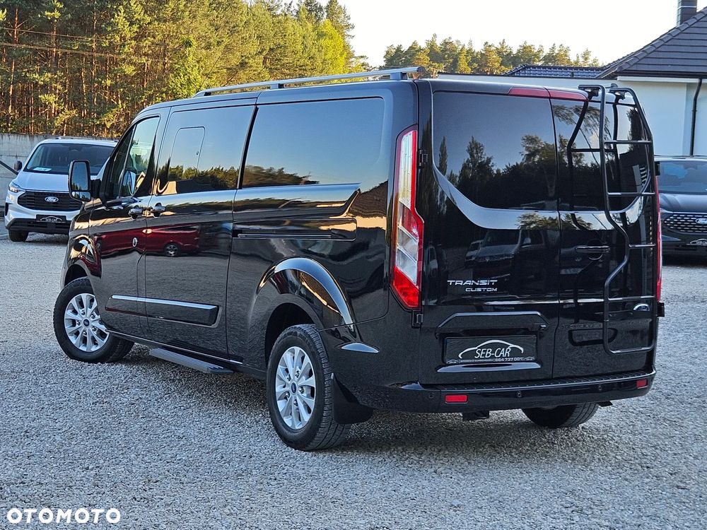 Ford TRANSIT CUSTOM L2H1 Long Brygadowy 5-os WINDA Max WERSJA XENONY SalonPL FV23% - 5