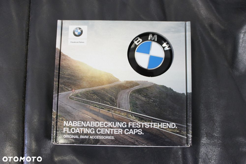 OEM BMW Dekle do felg 5x120 obrotowe 68mm Nowość F-VAT