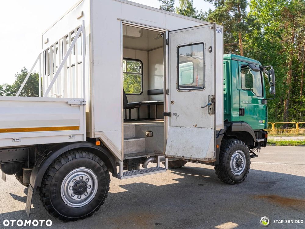 MAN TGM 13.240 4x4 BL Brygadówka Kamper Przewóz Osób - 19