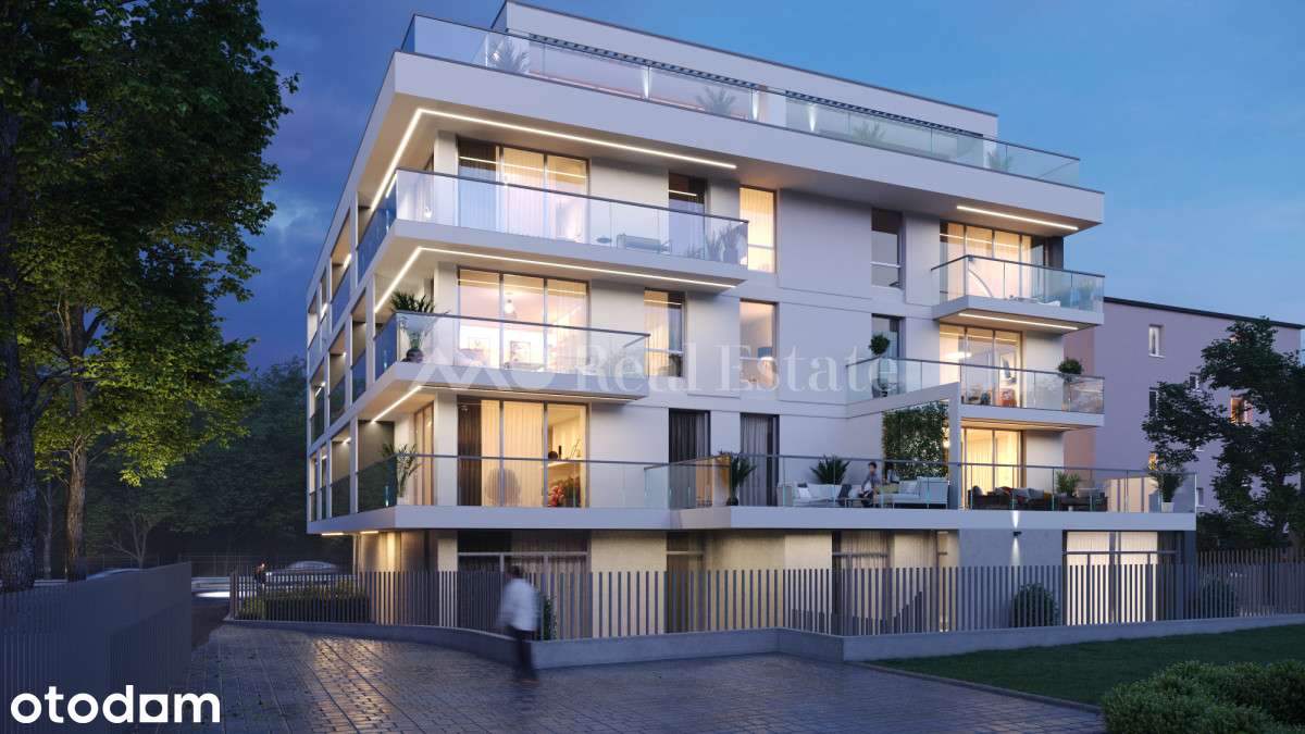 Apartament z ogródkiem 500m od morza