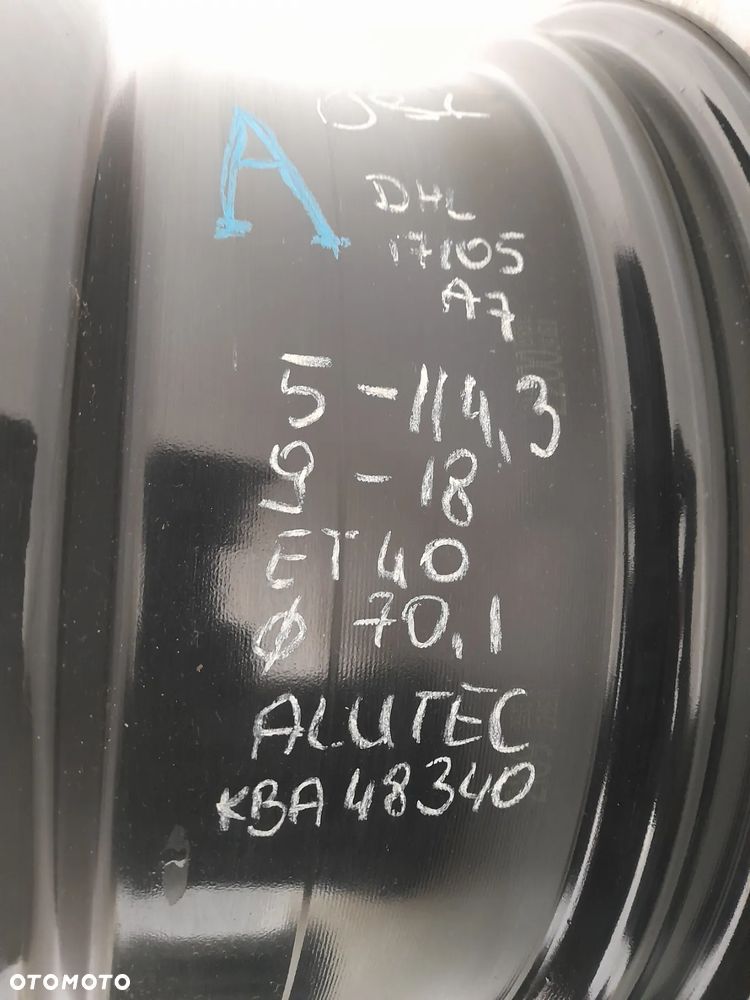 Felgi aluminiowe Alutec KBA48340 9,0" x 18" 5x114,3 ET40 - 7