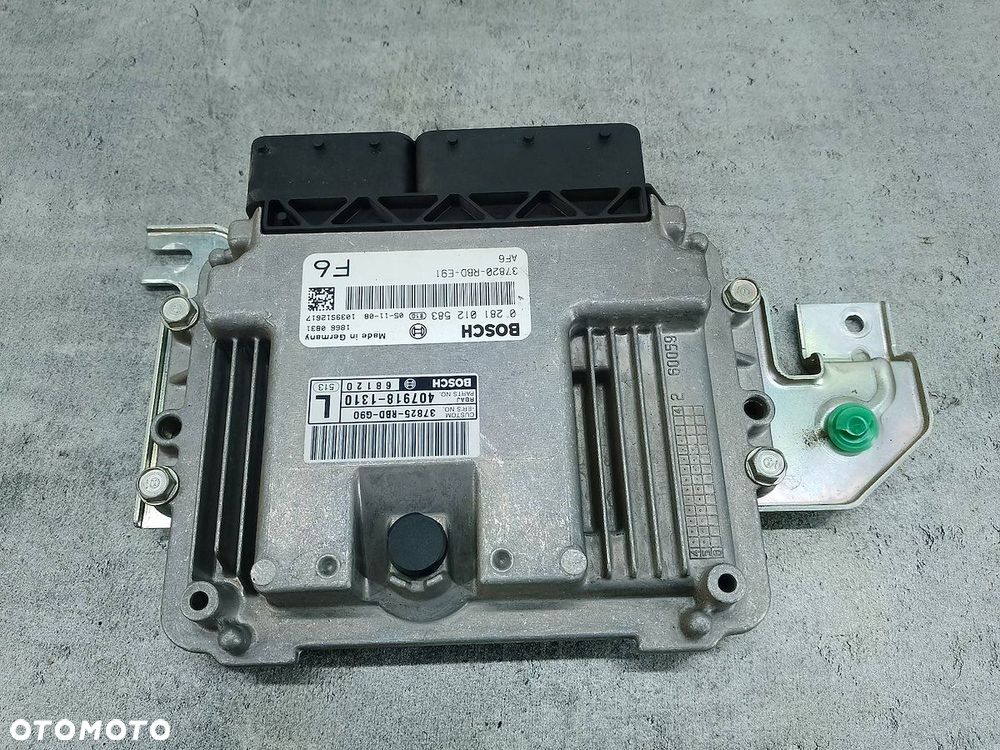 KOMPUTER, STEROWNIK HONDA ACCORD VII 37820-RBD-E91 0281012583 2.2 I-CDTI - 1