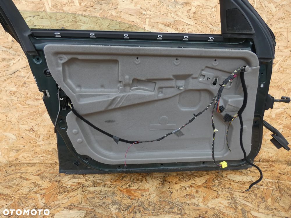 BMW E60 E61 DRZWI LEWY PRZÓD ZIELONE - 3