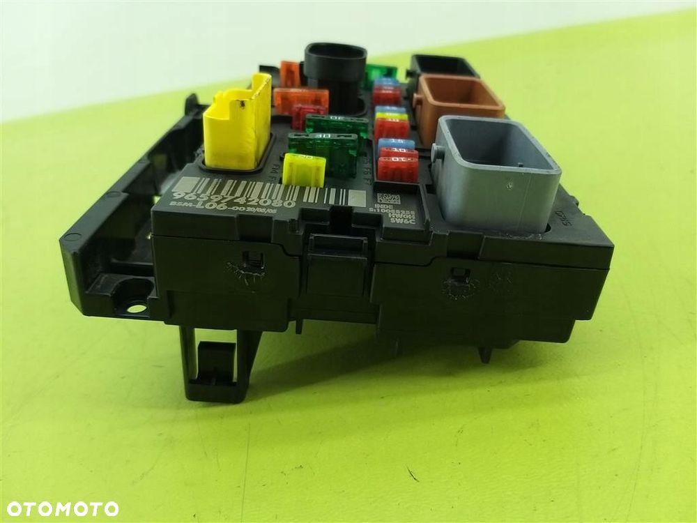 Moduł BSM sterownik Peugeot 307 2001-2008 1,6 HDI 9659742080 ORYGINAŁ - 2