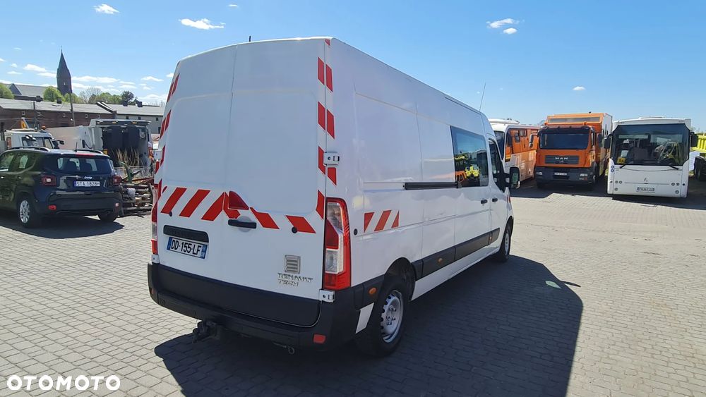 Renault Master L3H2 Max Długi Brygadówka 7 Osobowa 2013r. Paka 2.7m - 9