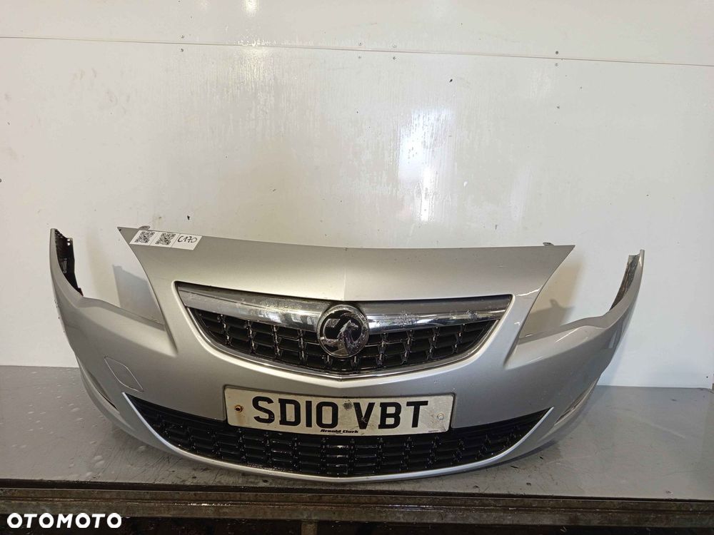 ZDERZAK PRZÓD PRZEDNI | OPEL ASTRA J IV 4 HALOGENY Z176 do malowania - 1