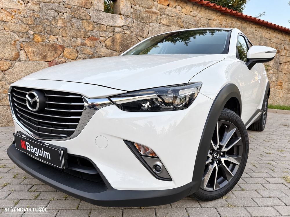 Mazda CX-3 1.5 Sky.Excellence HT Leather White Navi - 1