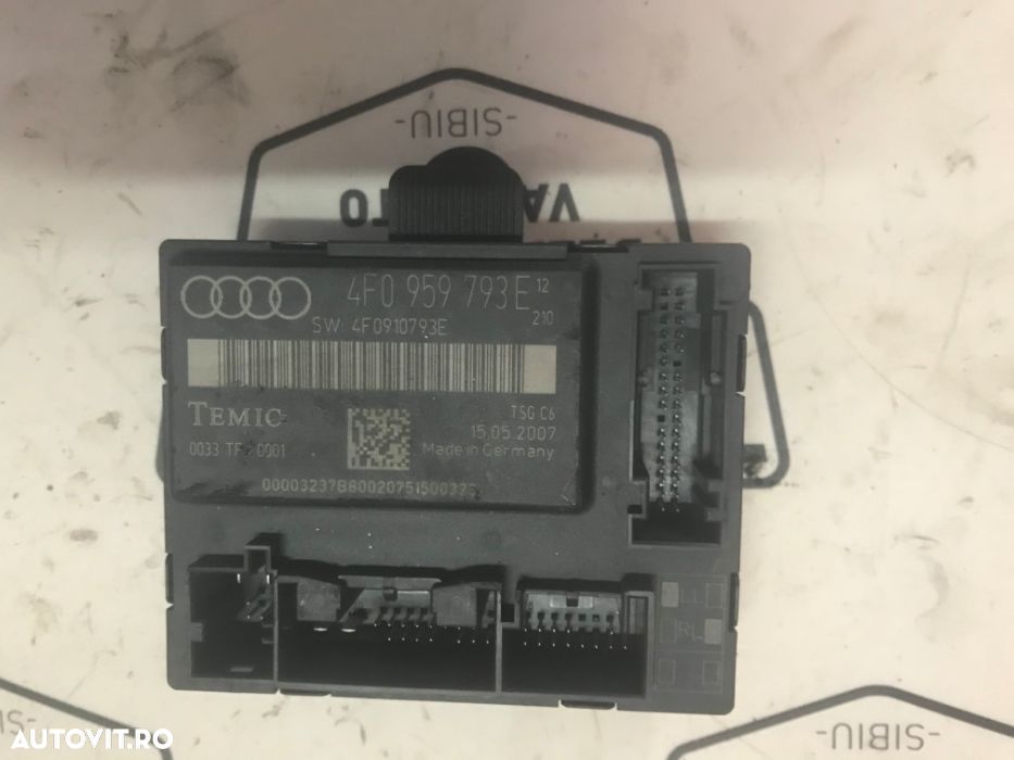 Modul usa stanga fata Audi A6 - 4F0959793 (4F0 959 793) - 1