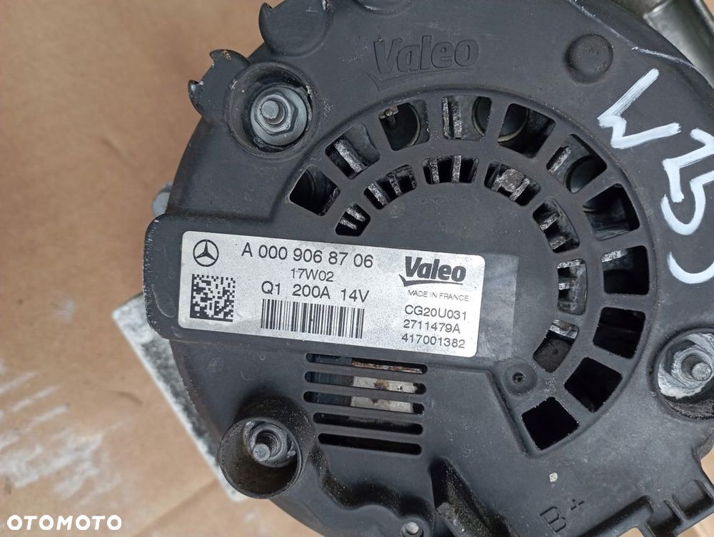 MERCEDES GLC W253 3.0 V6 ALTERNATOR 14V 200A A0009068706 - 5