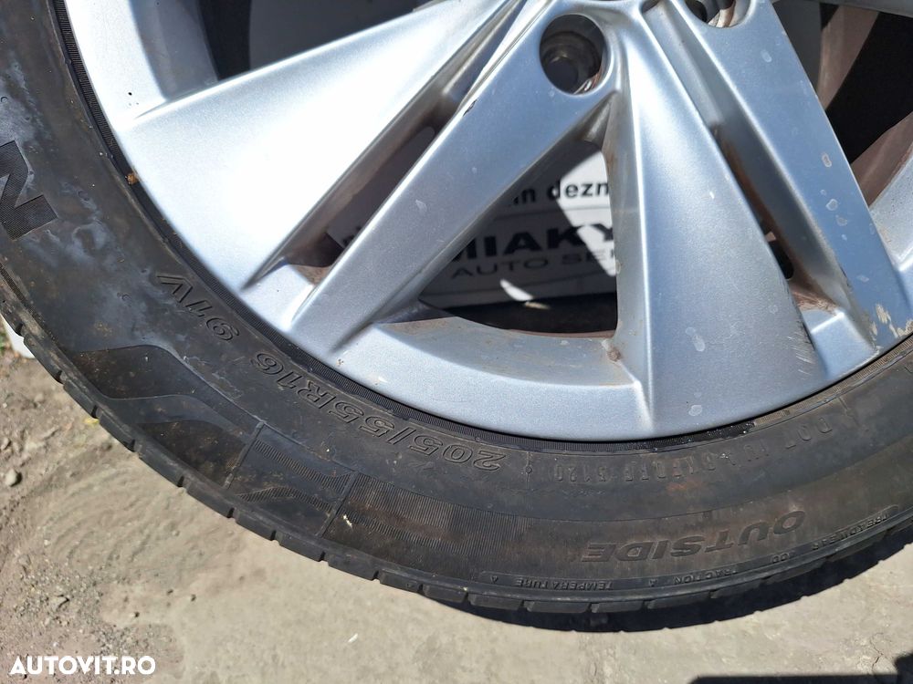 Set roti originale Vw golf 6/7/8Vw Passat,Vw Touran R16 205/55 R16 91V - 4