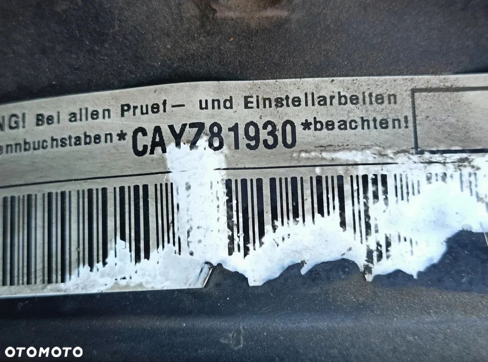SKODA FABIA II LIFT 1,6TDI SILNIK CAYZ CAY - 2