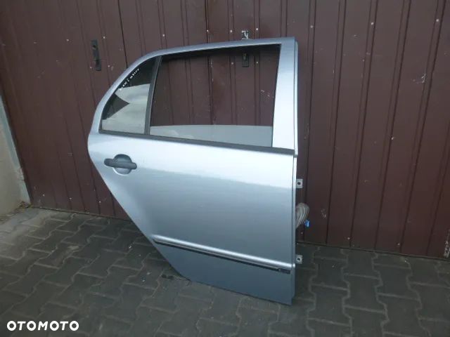 DRZWI PRAWY TYŁ PRAWE TYLNE SKODA FABIA I HB KOMPLETNE KOLOR 9151 - 6