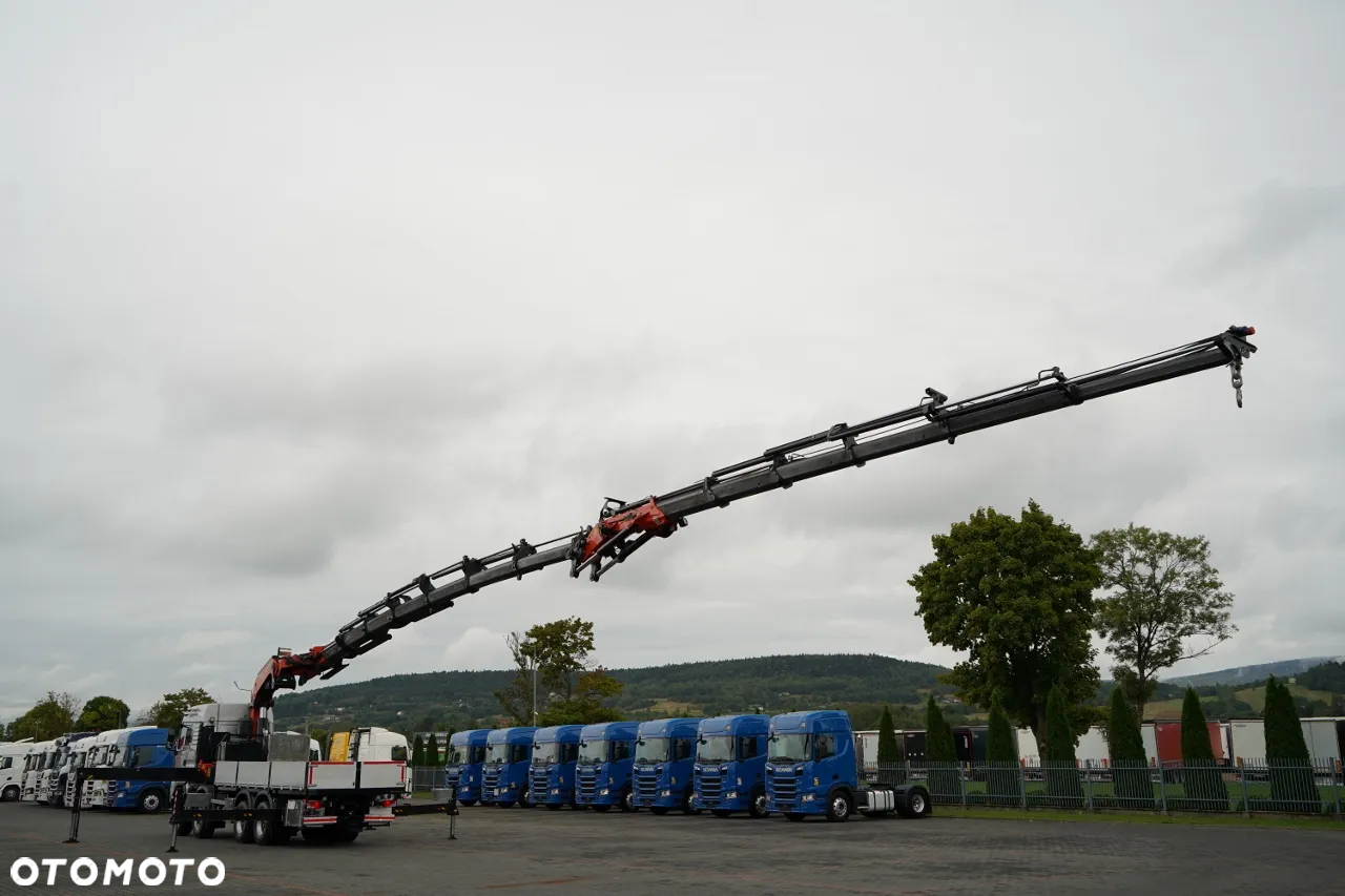 MAN TGS 41.480 / 8X6 / SKRZYNIOWY + HDS PALFINGER PK 92002-SH F + FLY JIB 170 E / WYSIĘG 34 M / MAX UDŹWIG 26 000 KG / STEROWANIE RADIOWE / 5 PODPÓR / 7 FUNKCJI / FULL SERWIS MAN / FULL SERWIS PALFINGER - 4