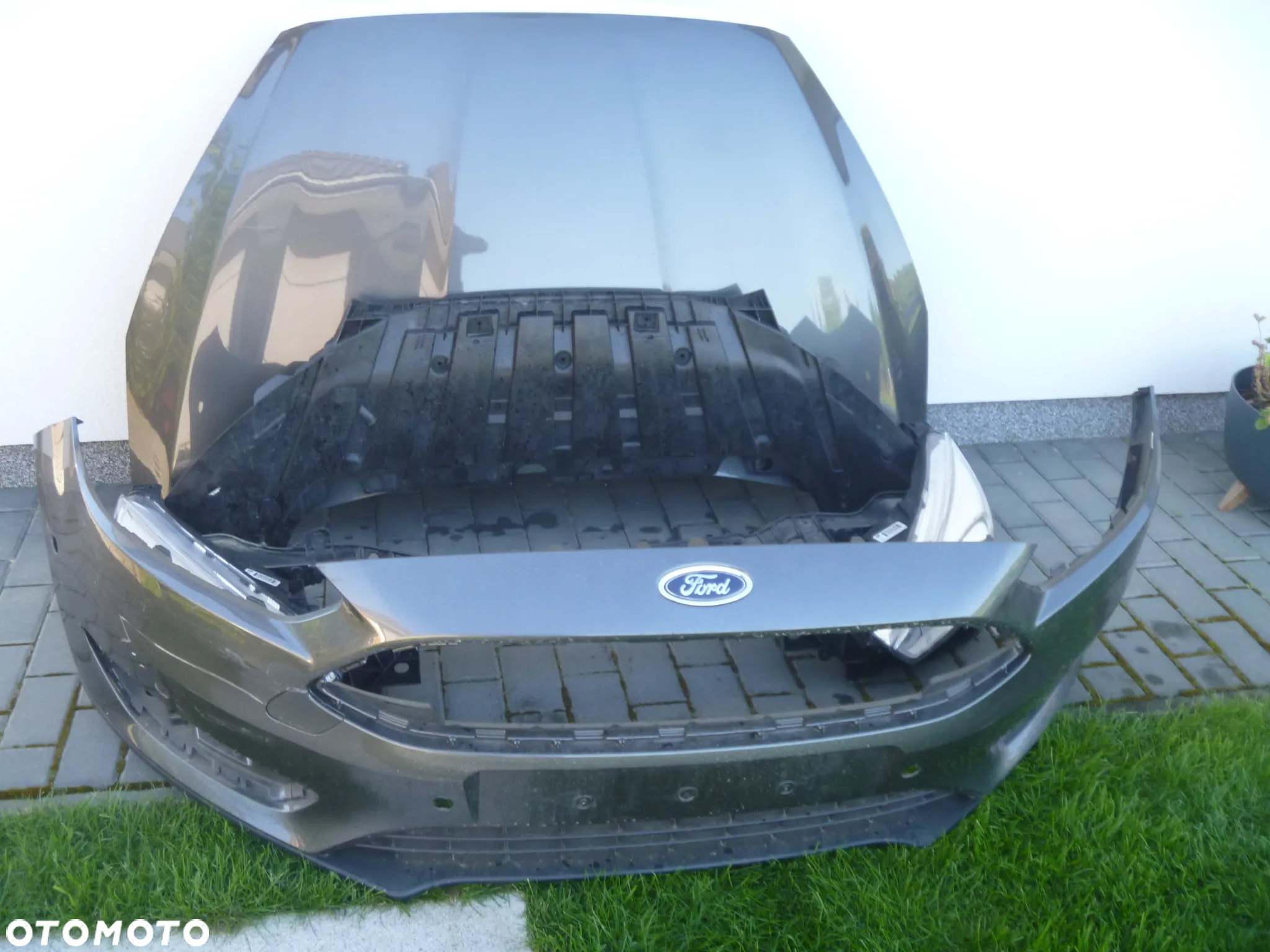 FORD FOCUS MK3 LIFT ZDERZAK PRZEDNI ATRAPA KRATKI ORYGINAŁ - 22