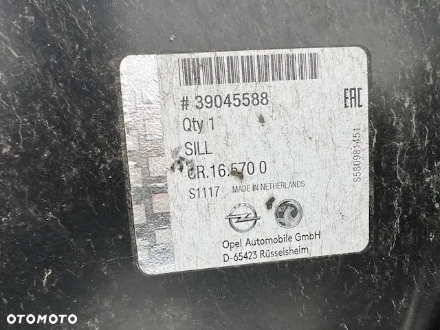 OPEL ASTRA K 5 PRÓG PRAWY NOWY ORYGINAŁ 39045588 Nowy GM - 3