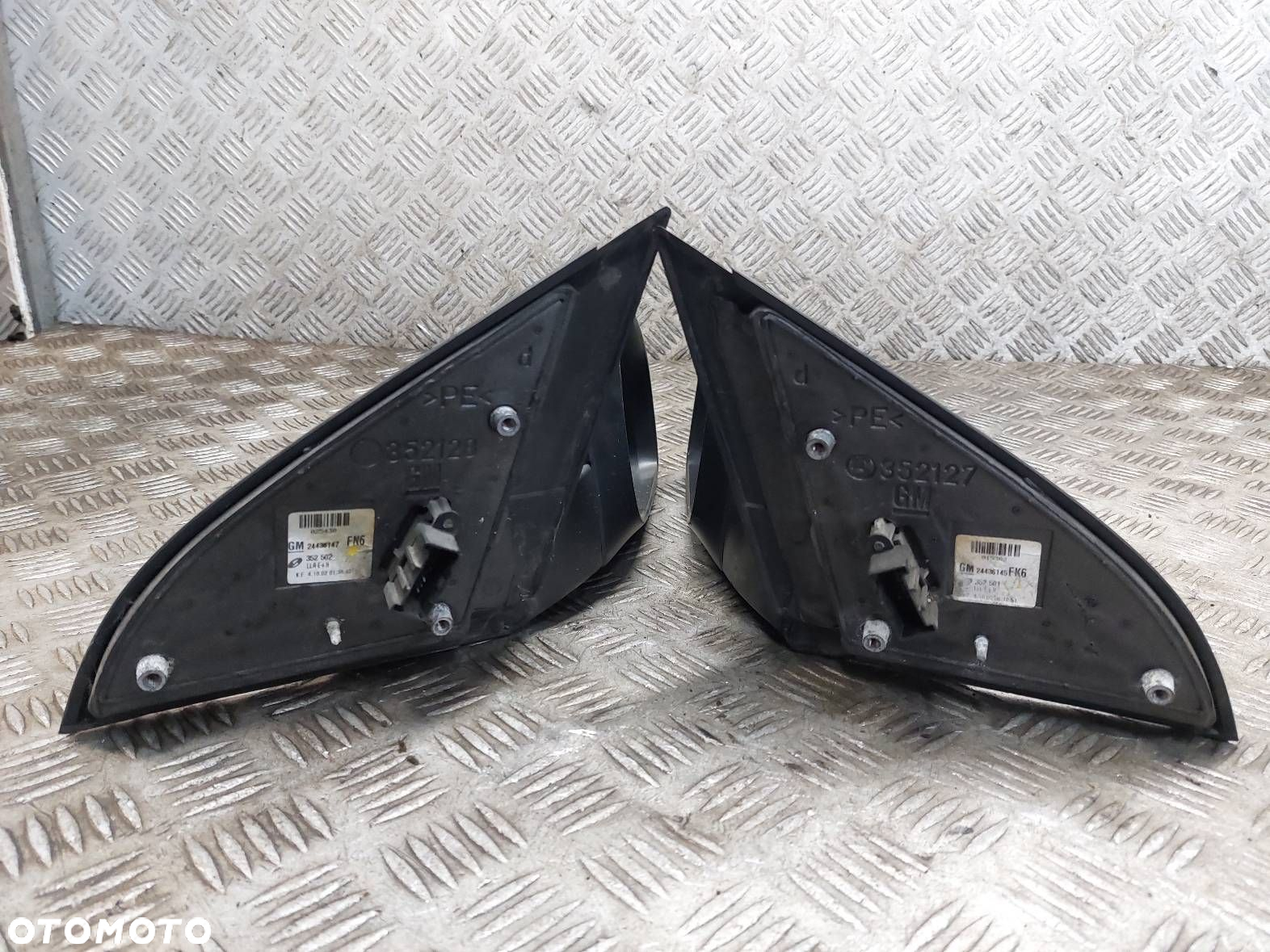 LUSTERKO LEWE + PRAWE ELEKTRYCZNE OPEL VECTRA C Z20R 5 PIN EU - 5